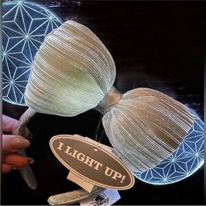 Disney Illuminated Epcot light up  Mickey Ears with light up bow! Sold out